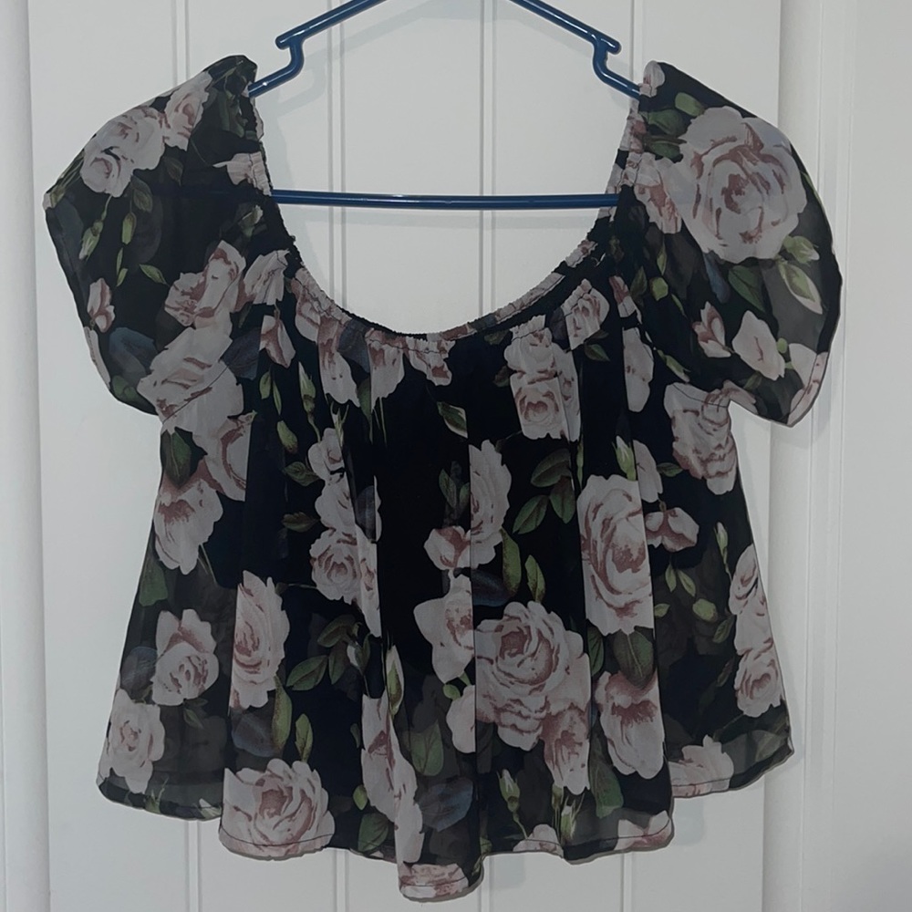 Floral Crop Top